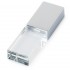Kişiye Özel Gümüş Renkli Işıklı Metal Usb Bellek 16 GB