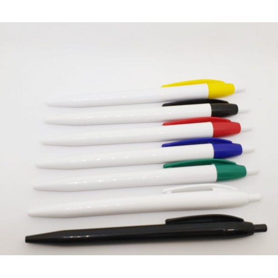 100 Adet Promosyon Plastik Tükenmez kalem 
