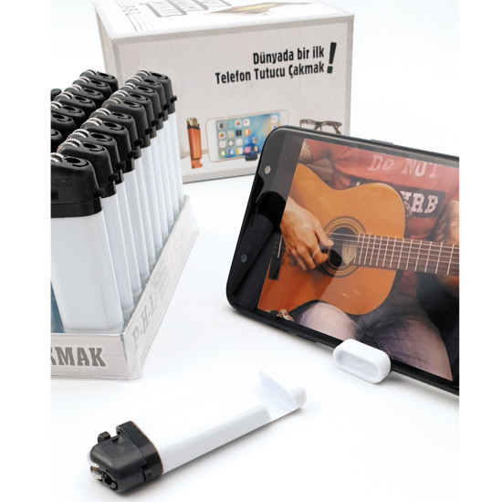 100 Adet Telefon Tutucu Çakmak 