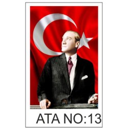 Atatürk Posteri 300x450 cm